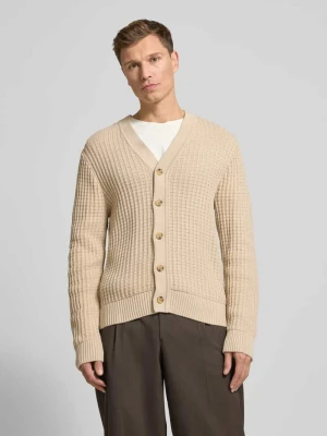 Kurtka z dzianiny o kroju regular fit z czystej bawełny model ‘TOM’ Selected Homme