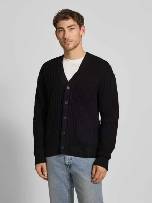 Kurtka z dzianiny o kroju regular fit z czystej bawełny model ‘TOM’ Selected Homme