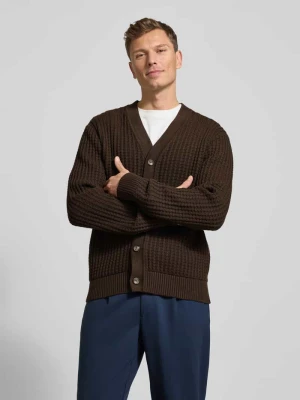 Kurtka z dzianiny o kroju regular fit z czystej bawełny model ‘TOM’ Selected Homme