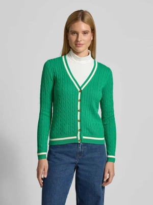 Kurtka z dzianiny z dekoltem w serek Christian Berg Woman