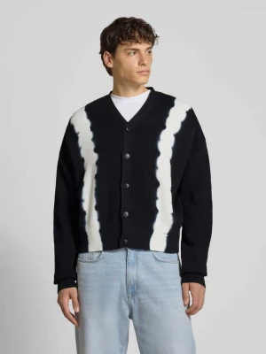 Kurtka z dzianiny z dekoltem w serek model ‘Konrad’ Weekday