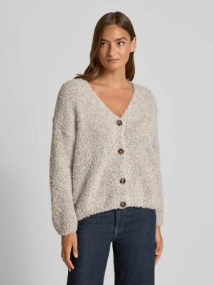 Kurtka z dzianiny z dekoltem w serek model ‘So44fia’ ZABAIONE