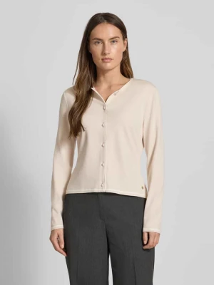 Kurtka z dzianiny z detalem z logo Marc Cain