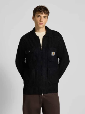 Kurtka z dzianiny z dwustronnym zamkiem błyskawicznym Carhartt Work In Progress