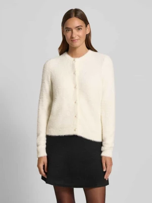 Kurtka z dzianiny z efektownej przędzy z okrągłym dekoltem Jake*s Collection