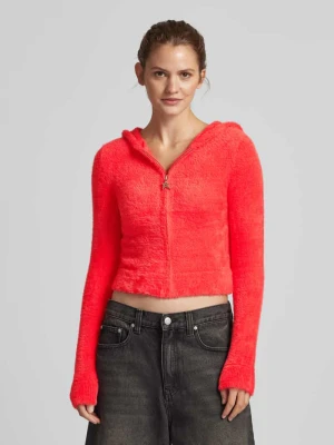 Kurtka z dzianiny z kapturem REVIEW