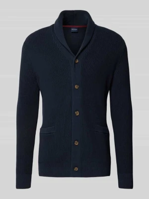 Kurtka z dzianiny z listwą guzikową Christian Berg Men