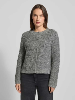 Kurtka z dzianiny z listwą guzikową comma