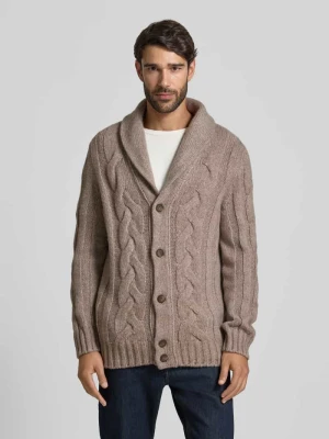 Kurtka z dzianiny z listwą guzikową GRAN SASSO