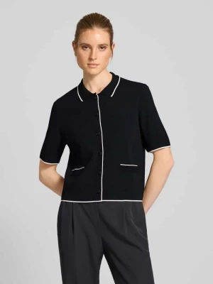 Kurtka z dzianiny z listwą guzikową Jake*s Collection