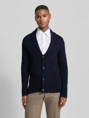 Kurtka z dzianiny z listwą guzikową lindbergh