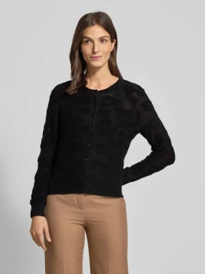 Kurtka z dzianiny z listwą guzikową LUISA CERANO