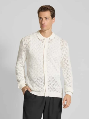 Kurtka z dzianiny z listwą guzikową MCNEAL