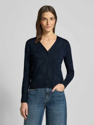 Kurtka z dzianiny z listwą guzikową model ‘DENZEL’ Lauren Ralph Lauren