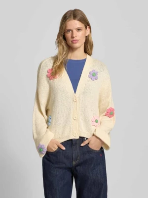 Kurtka z dzianiny z listwą guzikową model ‘Harriet’ OH APRIL