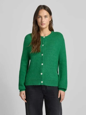 Kurtka z dzianiny z listwą guzikową model ‘NIMMA’ b.Young