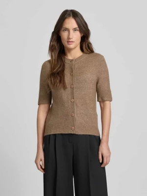 Kurtka z dzianiny z listwą guzikową model ‘NOURA’ Samsøe Samsøe