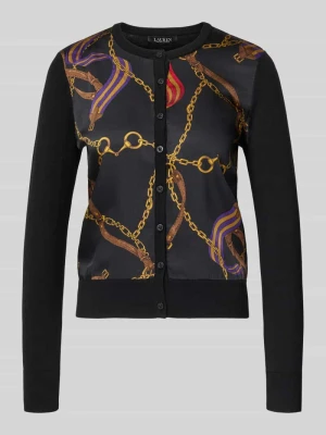 Kurtka z dzianiny z listwą guzikową model ‘OFRYAH’ Lauren Ralph Lauren