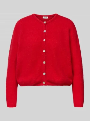 Kurtka z dzianiny z listwą guzikową model ‘VITOW’ American vintage