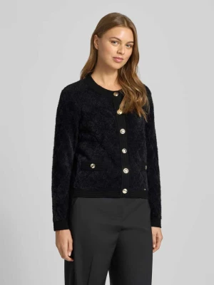 Kurtka z dzianiny z listwą guzikową MORE & MORE