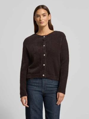 Kurtka z dzianiny z listwą guzikową MORE & MORE