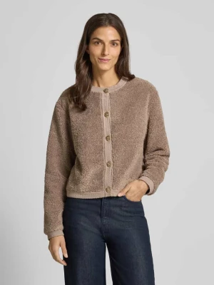 Kurtka z dzianiny z listwą guzikową NEO NOIR