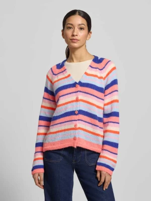 Kurtka z dzianiny z listwą guzikową Smith and Soul