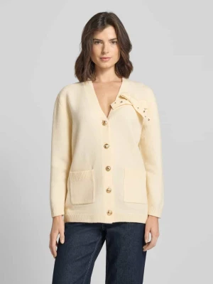 Kurtka z dzianiny z listwą guzikową Zero