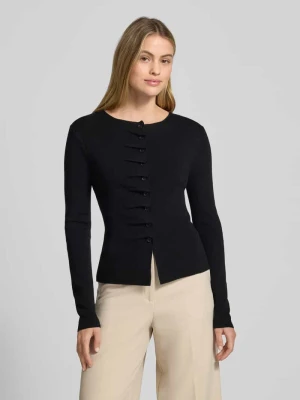 Kurtka z dzianiny z marszczeniami model ‘GAMIRA’ SUNCOO PARIS