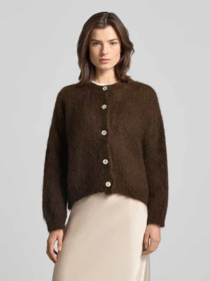 Kurtka z dzianiny z mieszanki moheru model ‘AMANDA’ VILLA SOPHIE