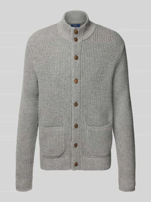 Kurtka z dzianiny z mieszanki wełny z nakładanymi kieszeniami Polo Ralph Lauren
