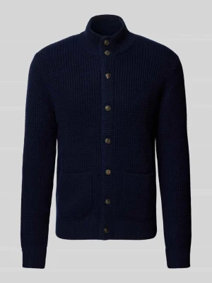 Kurtka z dzianiny z mieszanki wełny z nakładanymi kieszeniami Polo Ralph Lauren