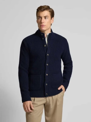 Kurtka z dzianiny z mieszanki wełny z nakładanymi kieszeniami Polo Ralph Lauren