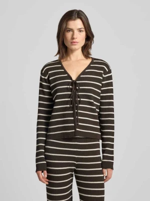 Kurtka z dzianiny z mieszanki wiskozy model ‘NURIA’ VILLA SOPHIE