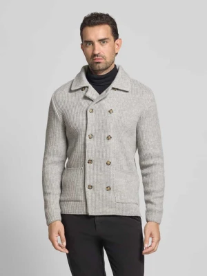 Kurtka z dzianiny z nakładanymi, wpuszczanymi kieszeniami Manuel Ritz