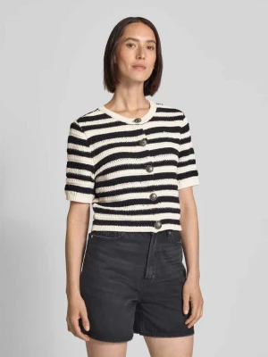 Kurtka z dzianiny z okrągłym dekoltem model ‘sailie’ Gestuz