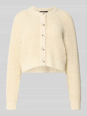 Kurtka z dzianiny z okrągłym dekoltem Oui