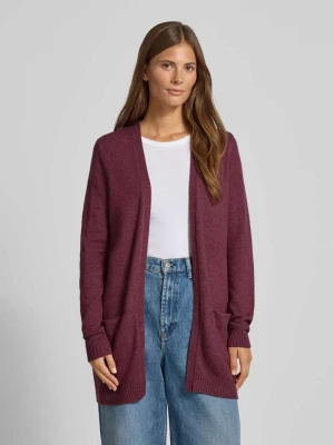 Kurtka z dzianiny z przodem bez zapięcia model ‘RIL’ Vila