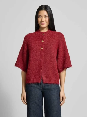 Kurtka z dzianiny z rękawem o dł. 1/2 model ‘Benutta’ NEO NOIR