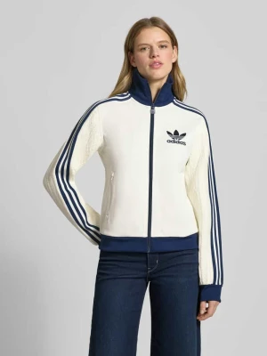 Kurtka z dzianiny z zamkiem błyskawicznym adidas Originals