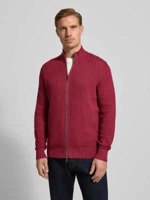 Kurtka z dzianiny z zamkiem błyskawicznym Christian Berg Men