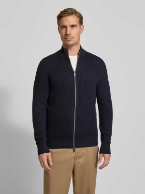 Kurtka z dzianiny z zamkiem błyskawicznym Christian Berg Men