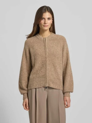 Kurtka z dzianiny z zamkiem błyskawicznym dwustronnym model ‘Dosmic’ Opus