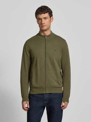 Kurtka z dzianiny z zamkiem błyskawicznym FYNCH-HATTON