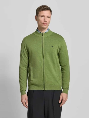 Kurtka z dzianiny z zamkiem błyskawicznym FYNCH-HATTON