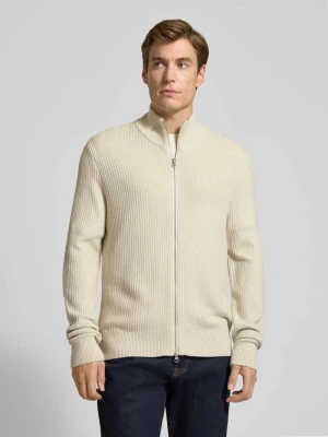 Kurtka z dzianiny z zamkiem błyskawicznym model ‘SADEM’ Samsøe Samsøe