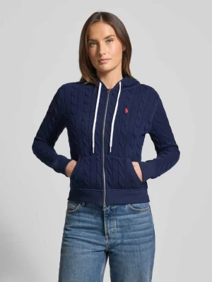 Kurtka z dzianiny o kroju regular fit z zamkiem błyskawicznym Polo Ralph Lauren
