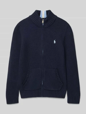 Kurtka z dzianiny z zamkiem błyskawicznym Polo Ralph Lauren Teens