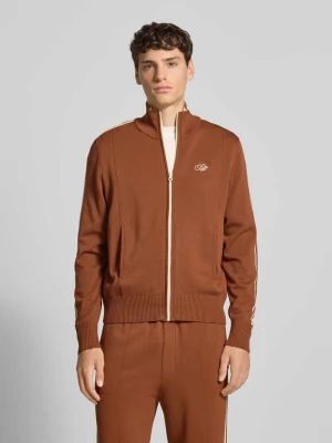 Kurtka z dzianiny z zamkiem błyskawicznym PROHIBITED