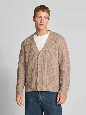 Kurtka z dzianiny ze ściegiem warkoczowym model ‘FUNGI HEATHER’ Levi's®